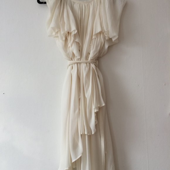 Ann Demeulemeester Silk Tunic SZ 40 - Picture 2 of 4